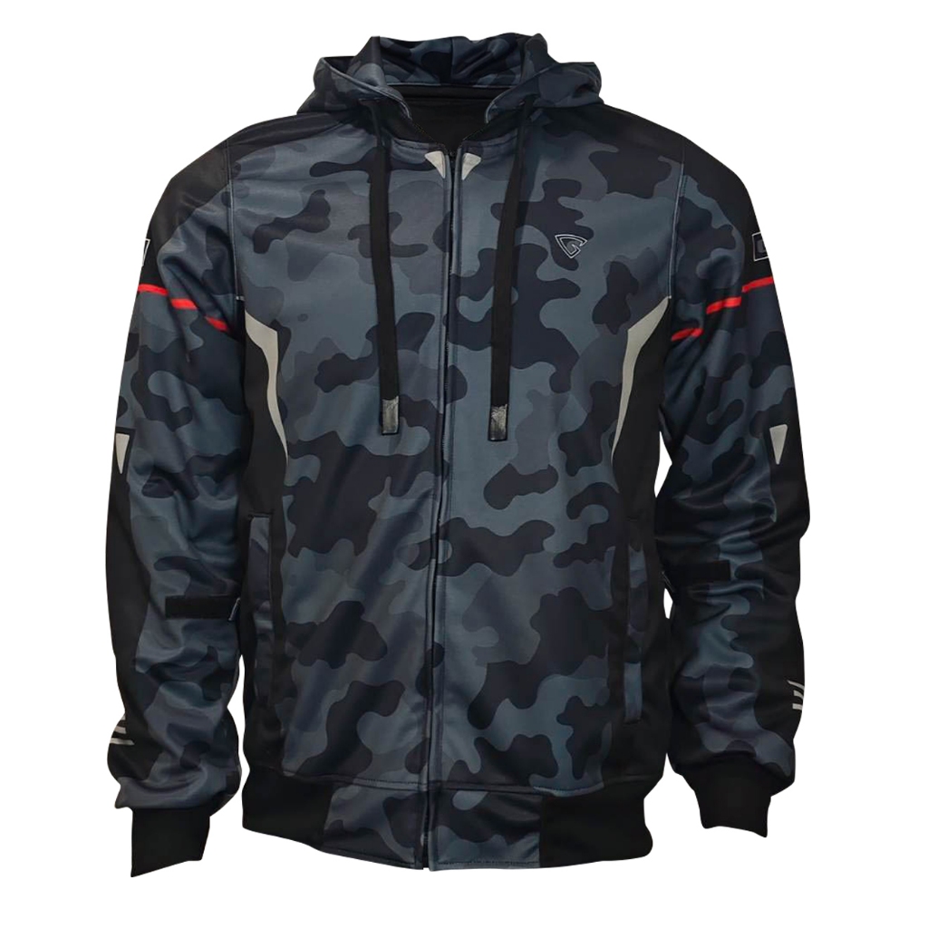 เสื้อฮู้ดการ์ด CE1 สีพรางดำ งานรุ่นใหม่