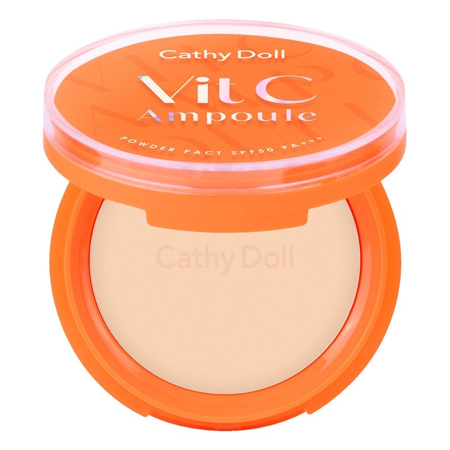 Cathy Doll วิตซีแอมพูลพาวเดอร์แพ็ค เอสพีเอฟ50 พีเอ+++ ขนาด 6g และขนาด12g