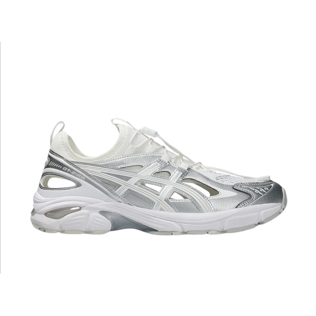 รองเท้า พร้อมส่ง/ส่งฟรี ASICS รุ่น GT-2160 BREEZE รองเท้าผ้าใบ UNISEX - สี WHITE/PURE SILVER