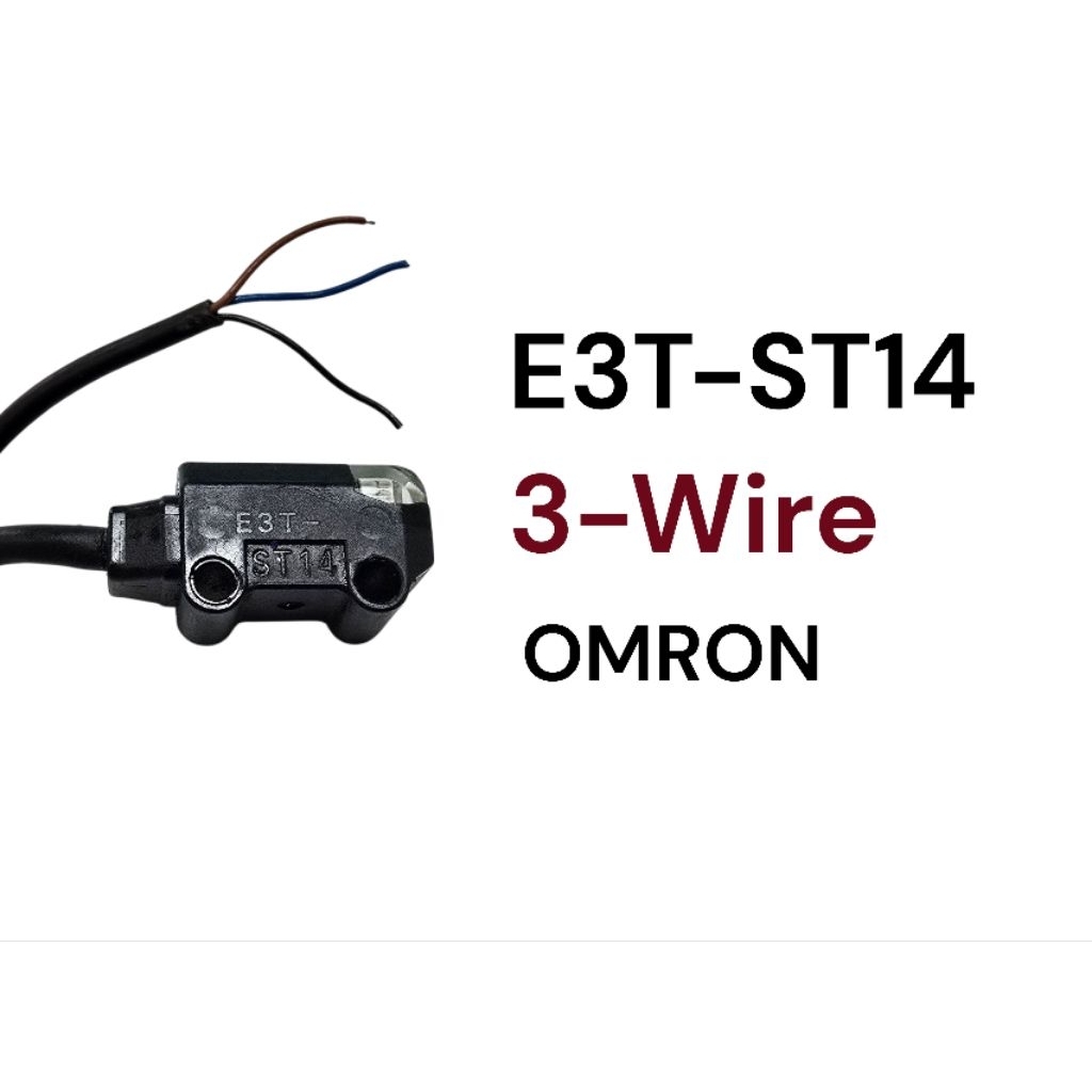 OMRON สินค้าใหม่ : E3T-ST14 (3สาย)  E3TST14 โฟโตอิเล็กทริกsensor: ประกัน3เดือน