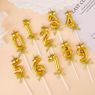 เทียนตัวเลข เทียนอายุ วันเกิด มีหลายแบบ Happy Birthday