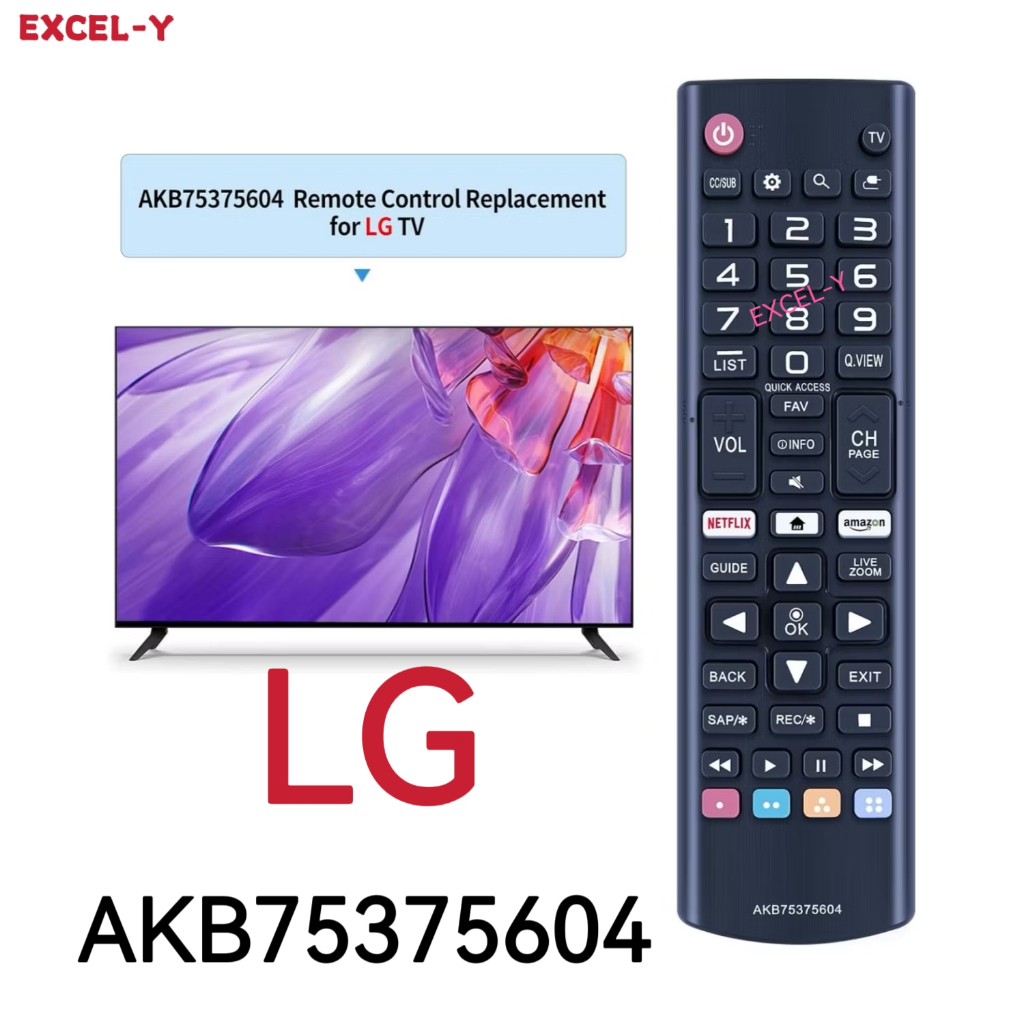ลูกชาย75375604 รีโมทสําหรับ LG Smart TV - 4K 3D LED LCD HDTV