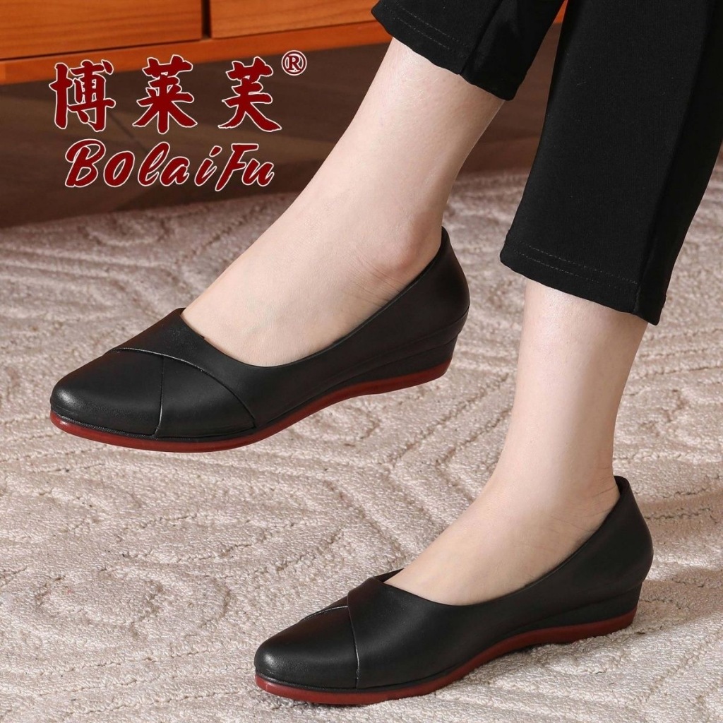 รองเท้าผู้หญิง รองเท้าหญิงแบบสวม รองเท้าสตรี รองเท้าหุ้มส้น เซฟตี้ สวมใส่สบายรุ่น 3181# SIZE36-41