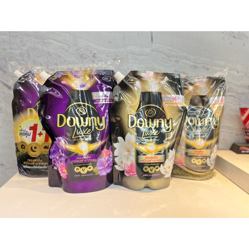 ใหม่!! Downy Luxe ผลิตภัณฑ์ปรับผ้านุ่มสูตรเข้มข้นพิเศษ ปริมาณสุทธิ 1 ลิตร