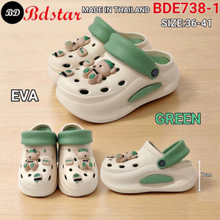 🔥พร้อมส่ง จัดส่งจากไทย🔥รองเท้าหัวโต ร้องเท้าหัวโตผู้หญิง พื้…