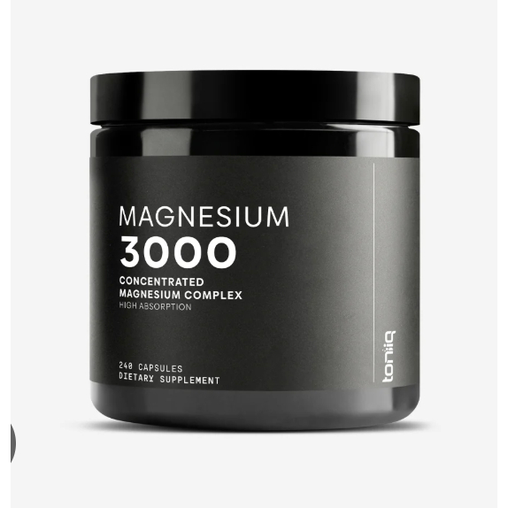 Toniiq 3,000mg Ultra High Strength Magnesium Glycinate 240 caps