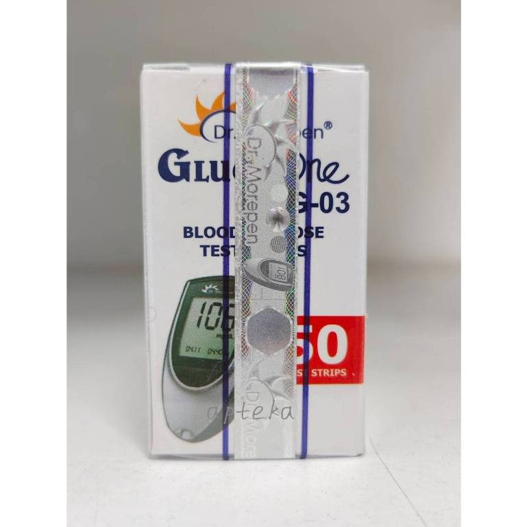 พร้อมส่ง แผ่นตรวจน้ำตาลในเลือด ACE+MED GLUCO ONE BG-03 แผ่นตรวจน้ำตาล 50 ชิ้น ราคา ถูกที่สุด ดีลบีเคเค แกลเลอรีภาพที่ 3