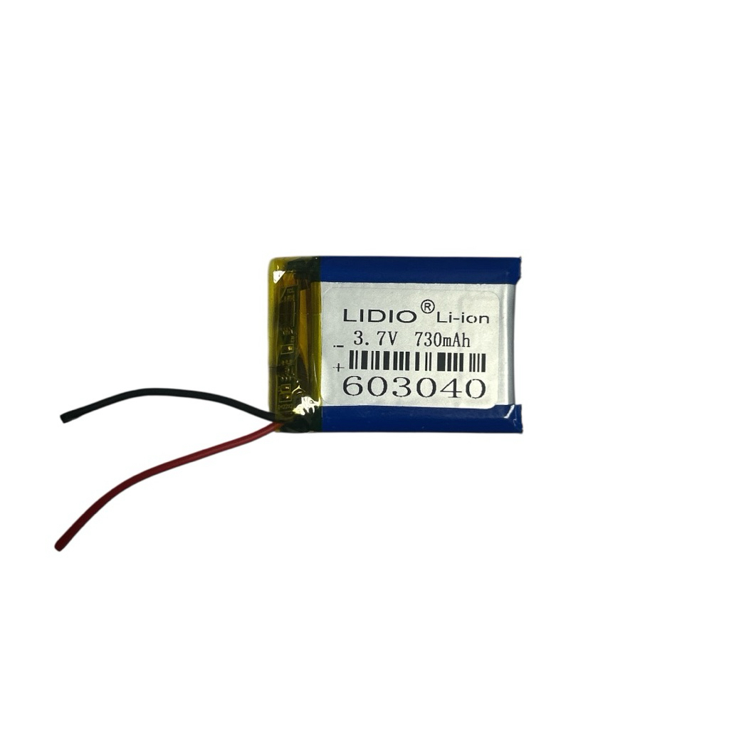 603040 polymer lithium battery 730mAh smart lock toy breast pump rechargeable ternary battery