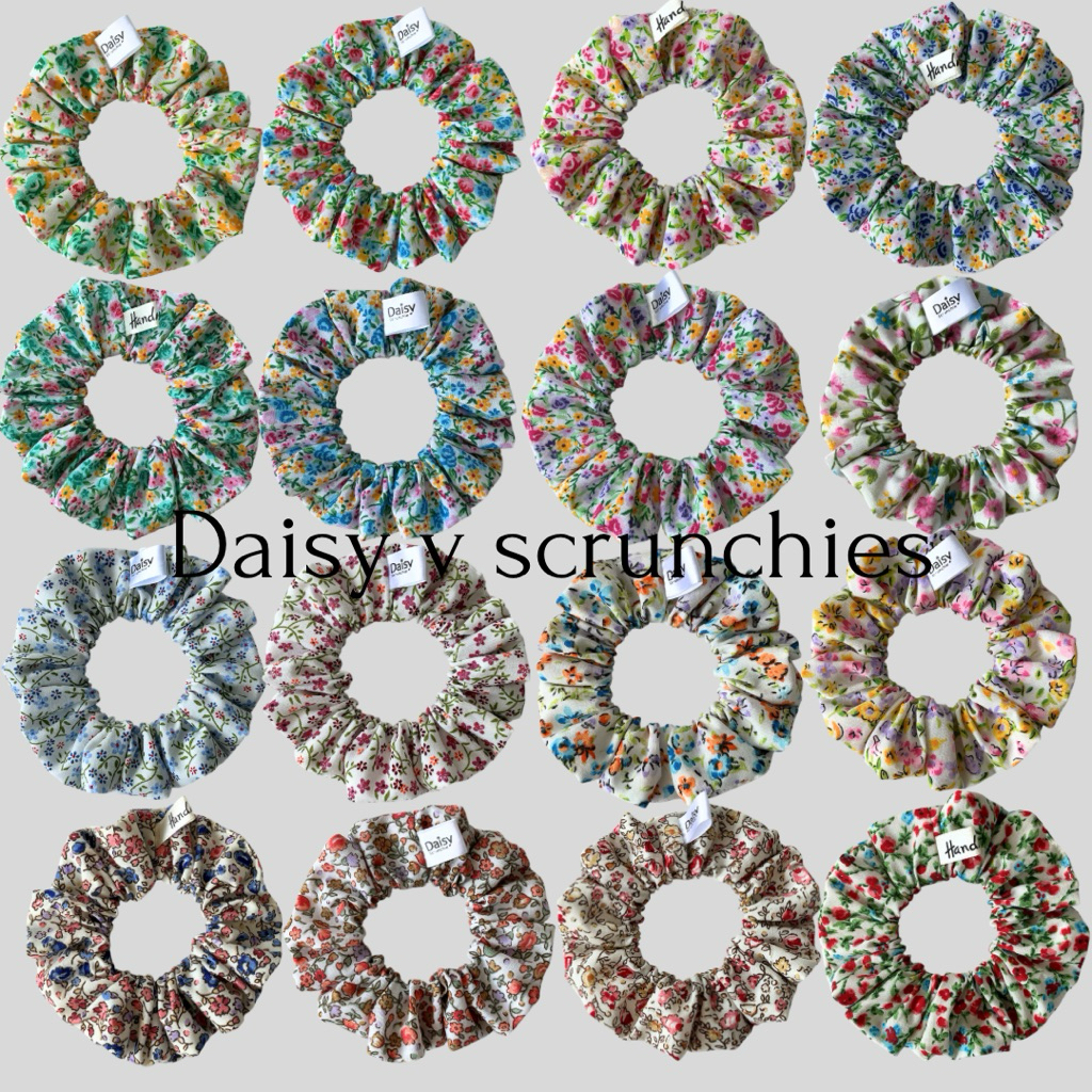 scrunchies • nature collection • size M ดอกไม้