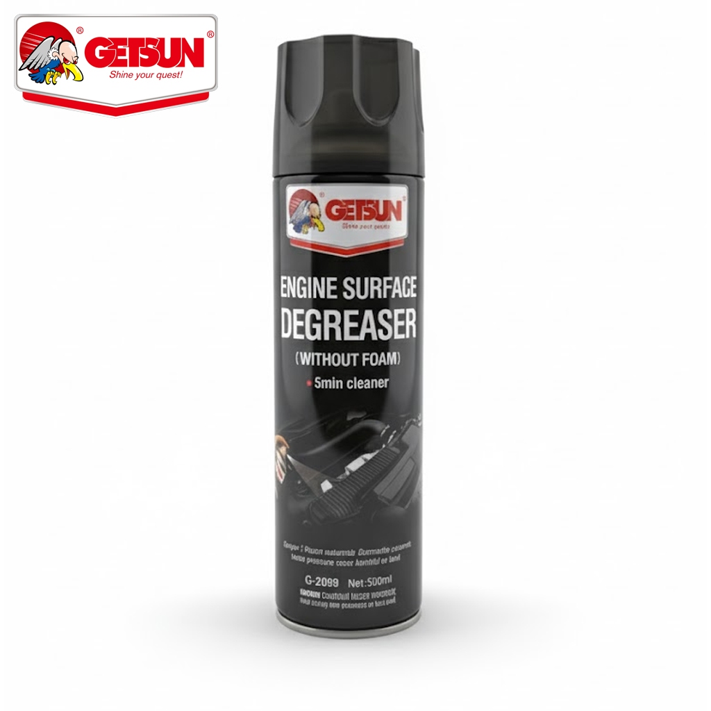 GETSUN สเปรย์ทำความสะอาดเครื่องยนต์ ล้างห้องเครื่อง คราบน้ำมัน จาระบี 500 มล. G-2099