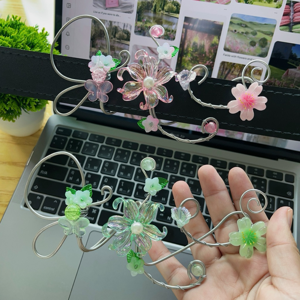 [ pre-Oder 1-7 วัน‼️ ] ลวดรัดเข็มขัด รุ่น Spring Garden งาน Handmade 🩰✨