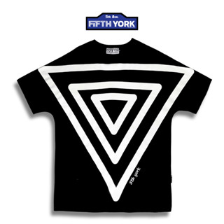 FifthYork Oversized T-shirt Triangle Oversized️ เสื้อยืดทรงโ…