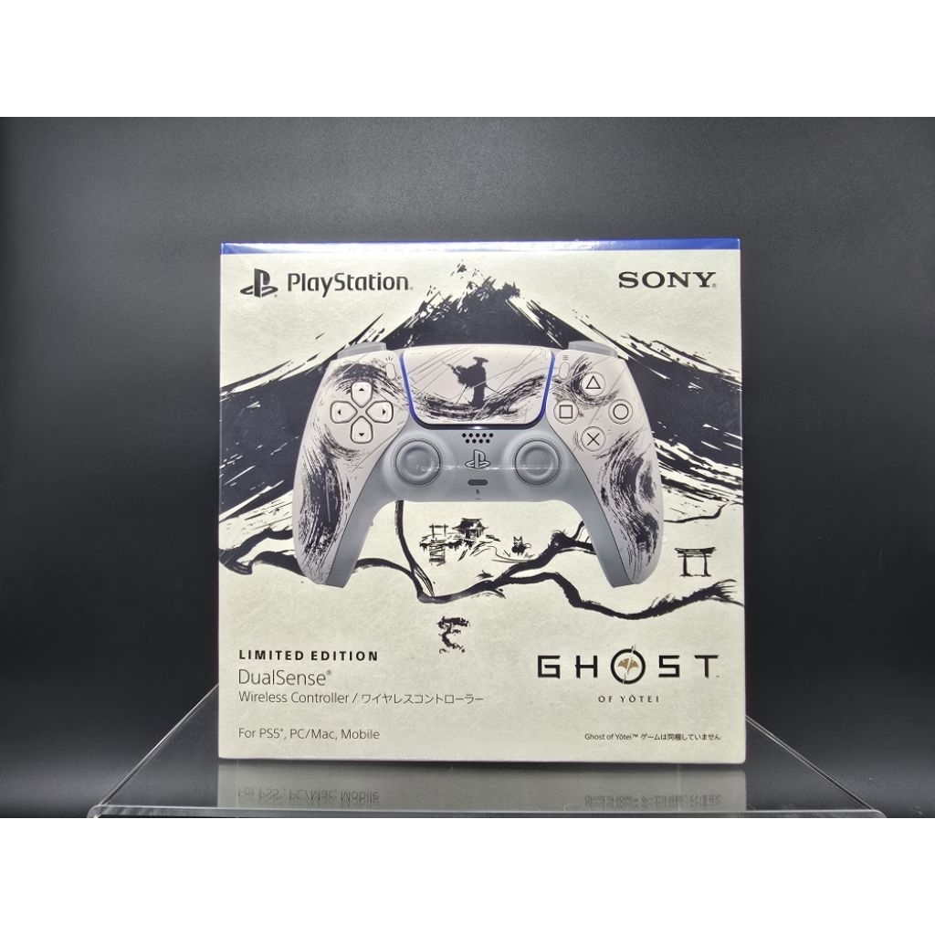 จอย ps5 dualsense limited ghost of yotei black edition มือ1