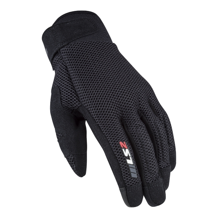 LS2 Cool Man Gloves Black - ถุงมือขี่มอเตอร์ไซค์