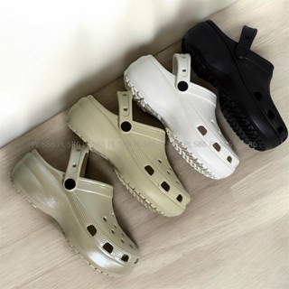 PL00068 รองเท้าแตะแบบสวม รุ่นเสริมส้น 2 นิ้ว งานดีใส่สบาย