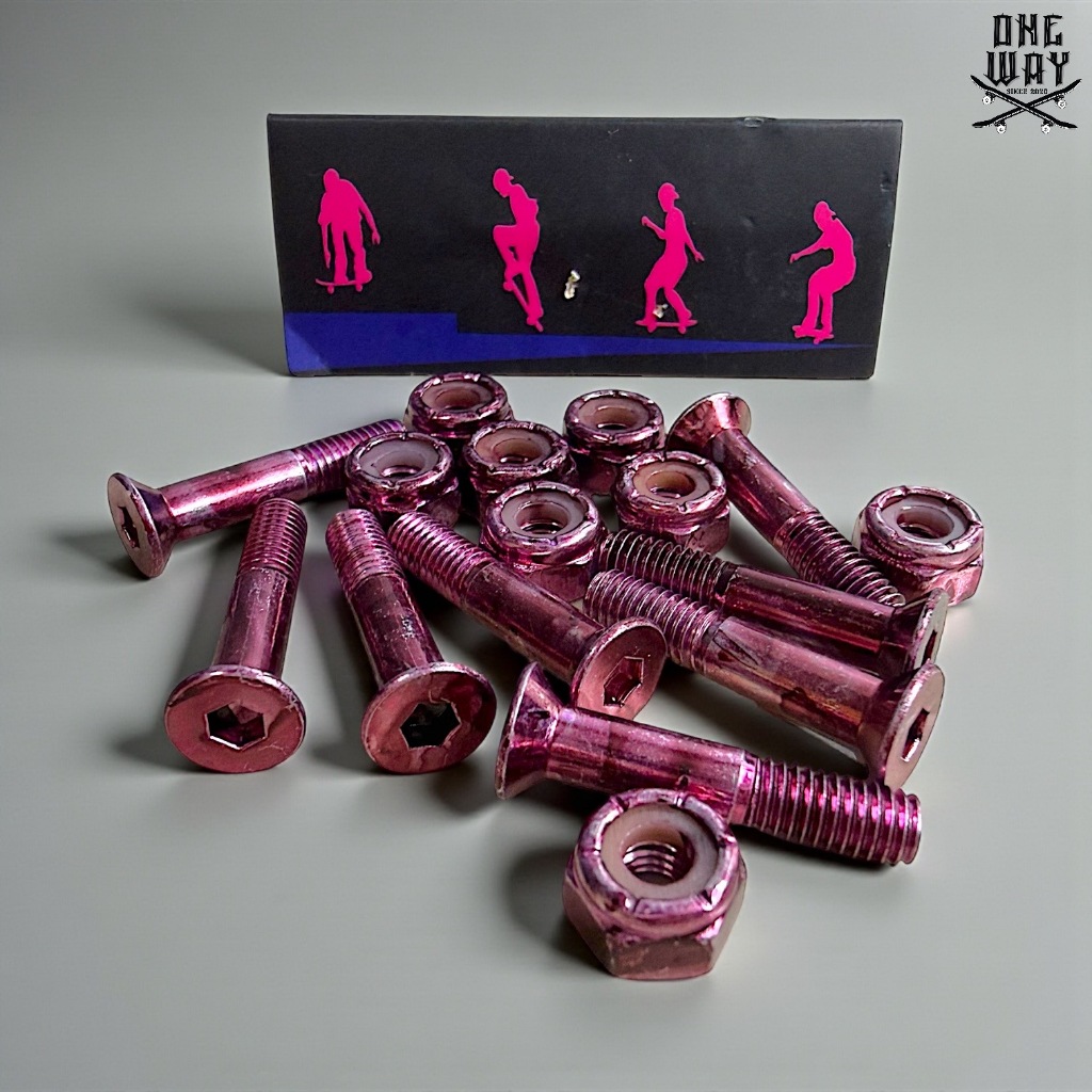 Maple Hardware Skateboard | ชุดน็อตยึดทรัคสเก็ตบอร์ดเมเปิ้ล ราคา ถูกที่สุด ดีลบีเคเค แกลเลอรีภาพที่ 6