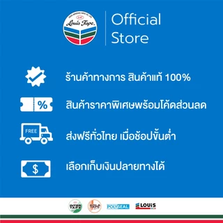 LOUIS TAPE เทปพิมพ์ "ซื้อ 1 แถม 1" 18 มม. x 45 หลา กาวอะคริลิค (16 ม้วน/แพ็ค)