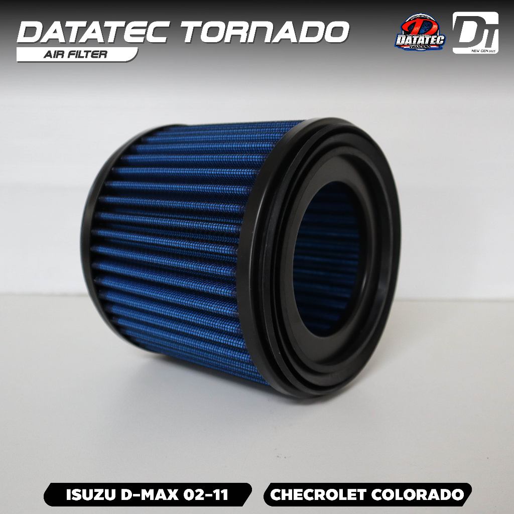 [ ใส่โค้ด NADADATA5 ] กรองอากาศ D-max 02-11 แผ่น-กลม ล้างได้ ใช้ได้ 100,000 km. Datatec