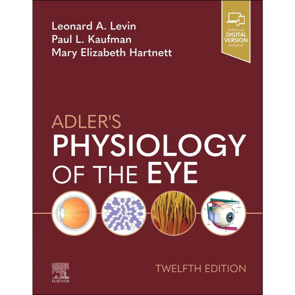 หนังสือ Adler's Physiology of the Eye Ed.12/2025