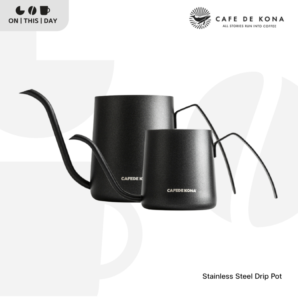 CAFEDE KONA กาดริปกาแฟ ขนาด 250 ml และ 350 ml Stainless steel drip pot