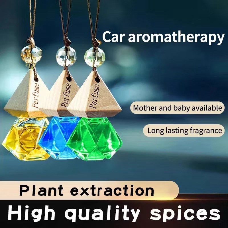 E210 น้ำหอมปรับอากาศในรถยนต์ น้ำหอมรถยนต์ลดกลิ่นอับ กลิ่นหอม ธรรมชาติ แขวนภายในรถ