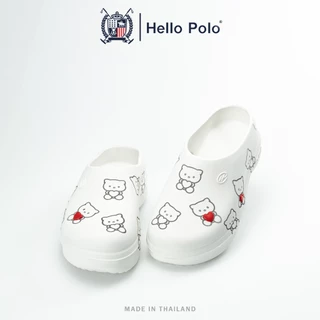 Hello Polo รองเท้าแตะผู้หญิง รองเท้าแมวน่ารัก อ่อนนุ่ม EVA พื้นหนา กันลื่นและทนทาน ลำลอง สะดวกสบายทุกฤดู รุ่น HP8009A