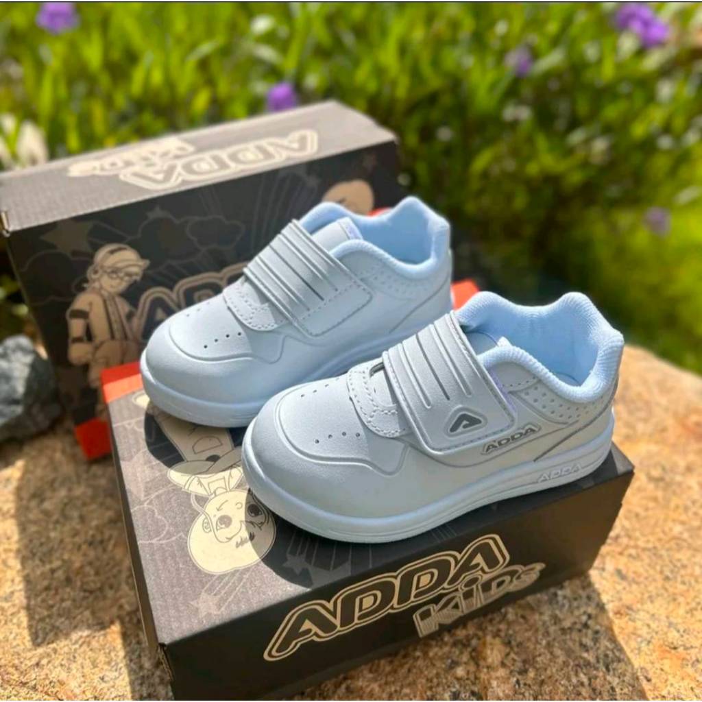 NFshoes  รองเท้านักเรียน ADDA  Limited รุ่น 41G5A ใส่ง่าย เบาสบาย ตีนตุ๊กแกแบบแปะ ใช้ได้ทั้งเด็กชายและเด็กหญิง W/H รูปที่ 7