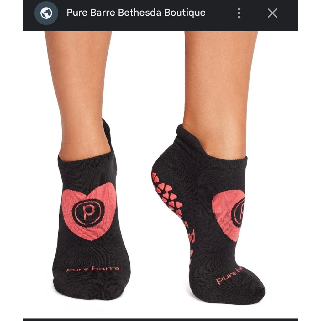 no tag⚠️pb by tavi noir grip yoga socks