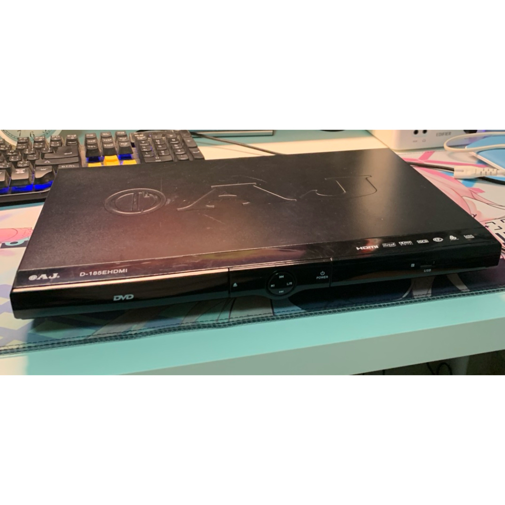 เครื่องเล่น DVD รุ่น D-185E HDMI จาก AJ งานอะไหล่ใหม่มาก