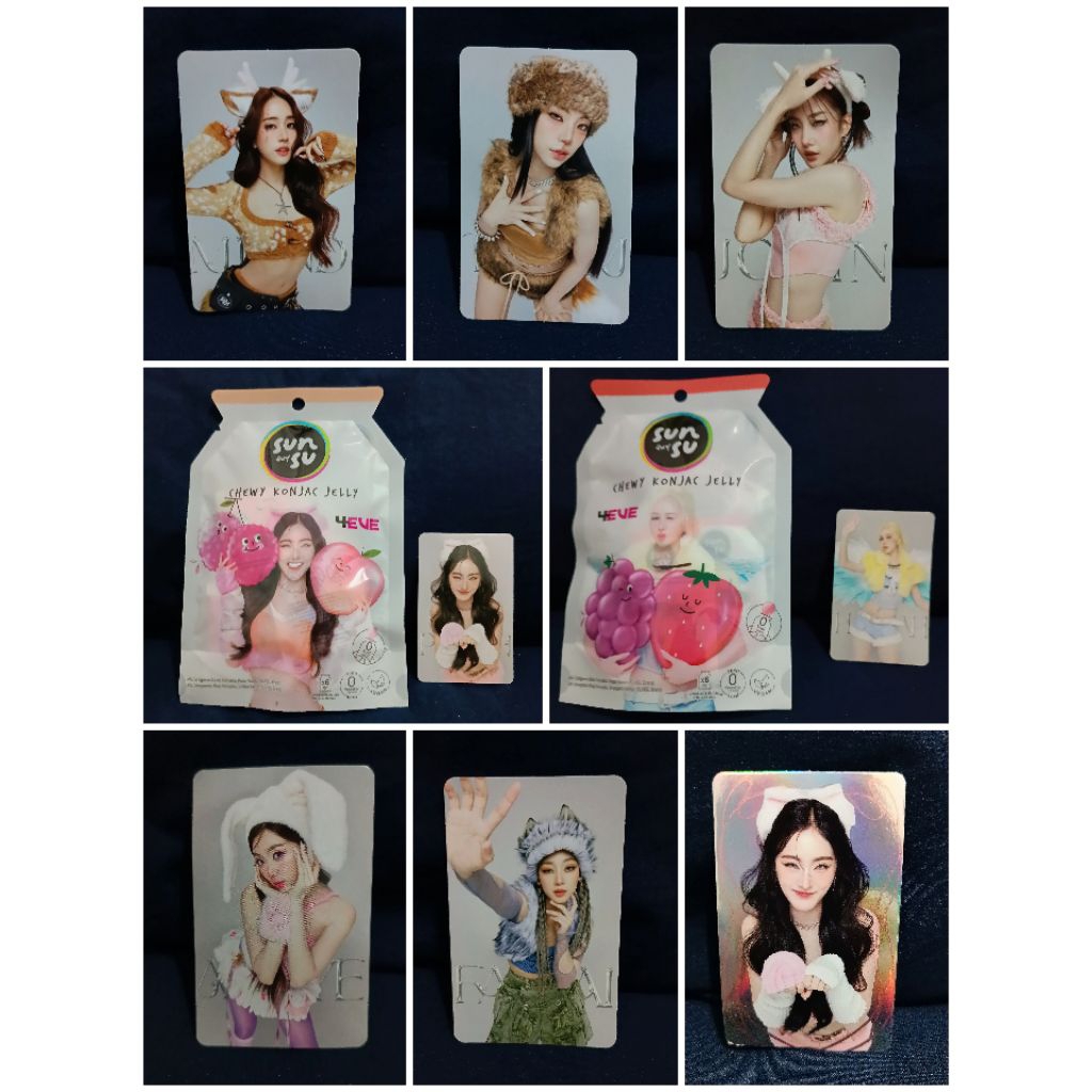 การ์ด SUNSU x 4EVE พร้อมส่ง
