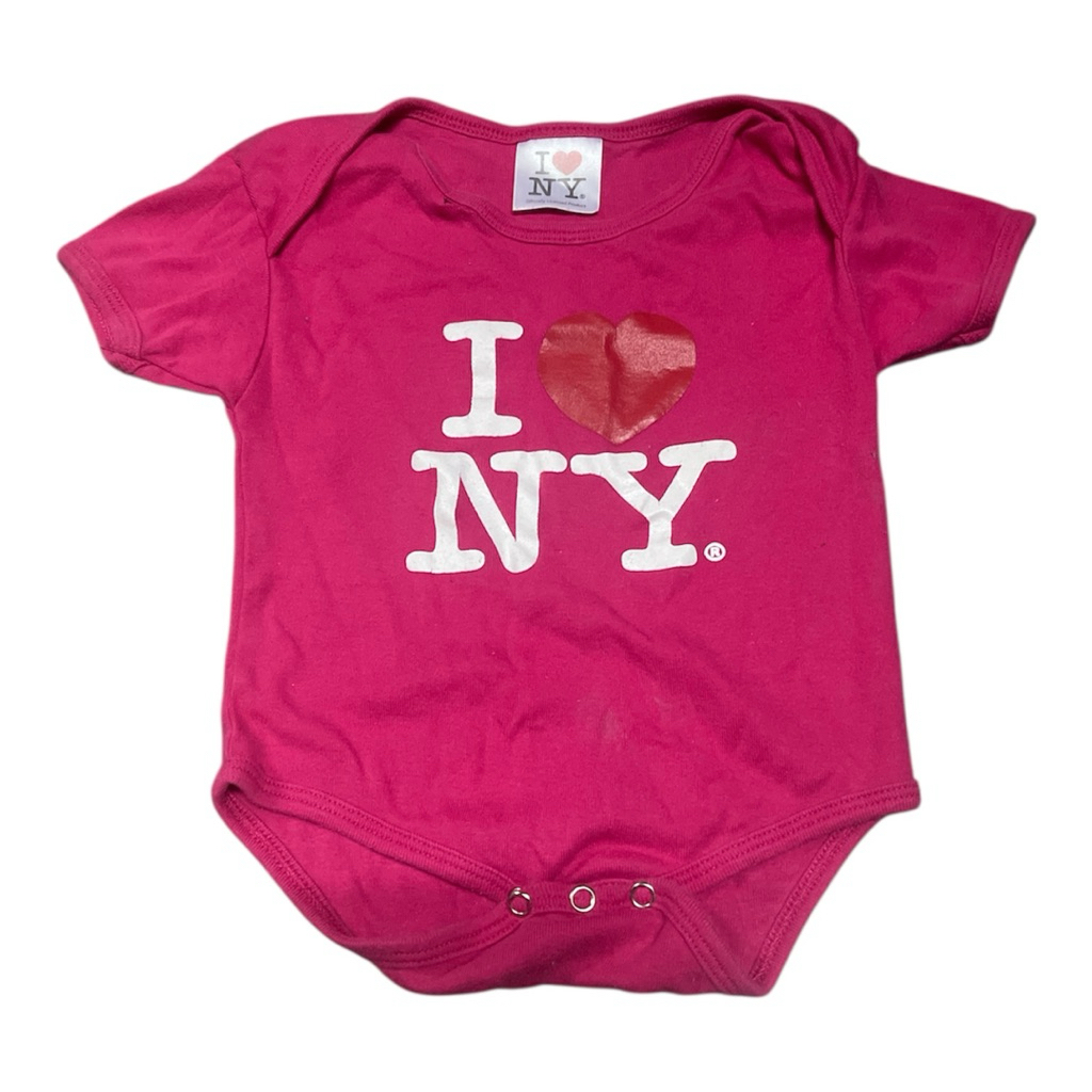 เสื้อเด็ก I love NY มือสอง (แรกเกิด)