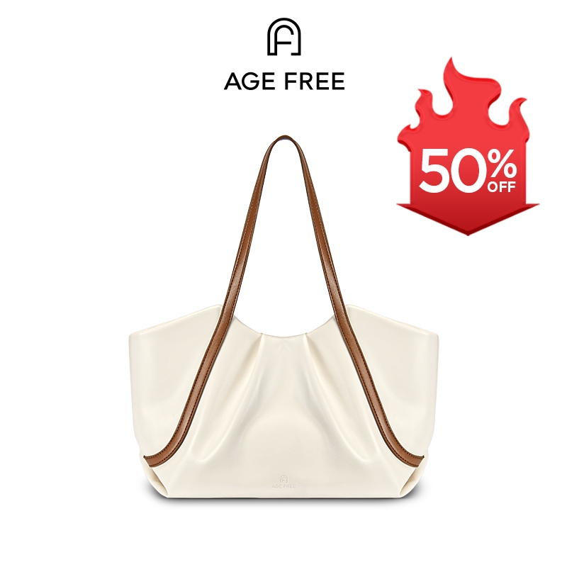 AGE FREE Cloud Bag กระเป๋าสะพายไหล่ผู้หญิงกระเป๋าถือ