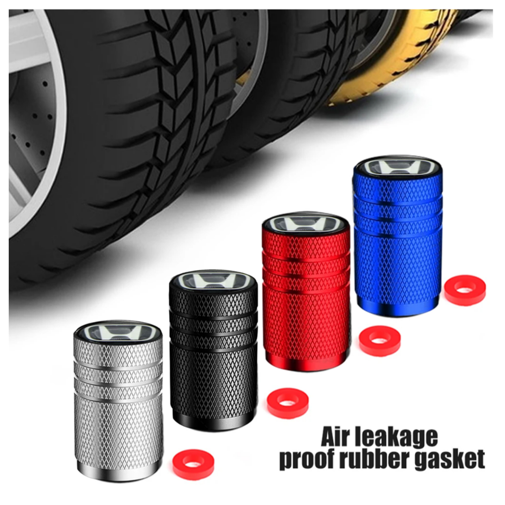 จุกปิดลมยางรถยนต์ 4 pcs ใช้ได้กับรถทุกรุ่น สต็อกในไทย รุ่น HW3