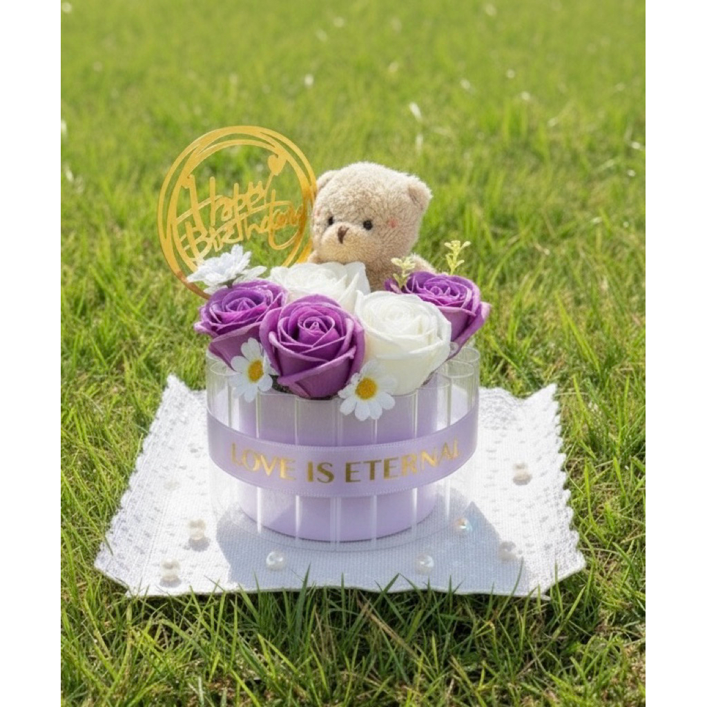 เค้กใส่เงิน ตุ๊กตาหมี 20 ใบ