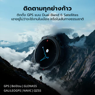 Black Shark GS3 Ultra Smartwatch สมาร์ทวอทช์ GPS โทรออกได้ กันน้ำ 5ATM & IP69K -1Y