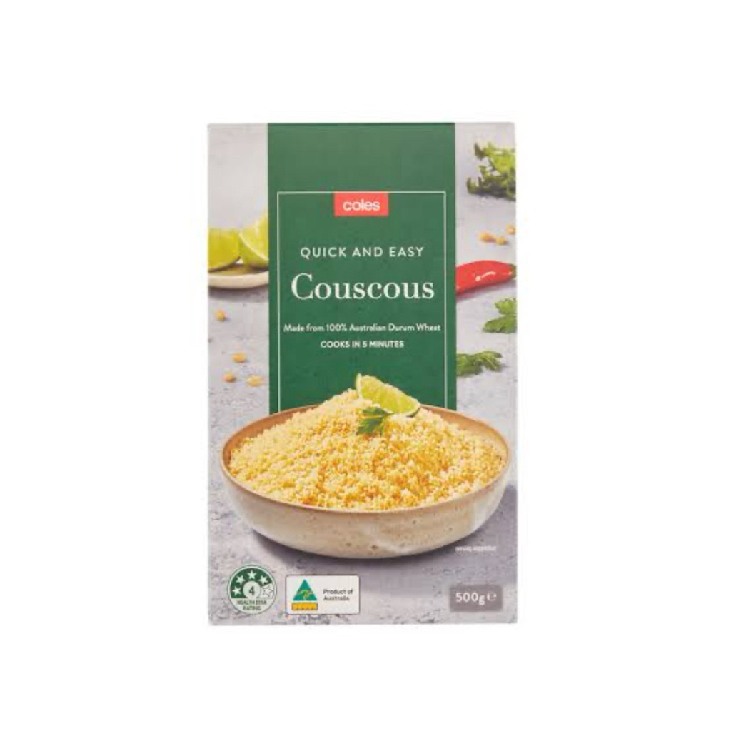 [ส่งด่วน] Coles Cous Cous | 500g โคลส์คูสคูส ข้าวคูสคูสขนาดเม็ดเล็ก 500 กรัม