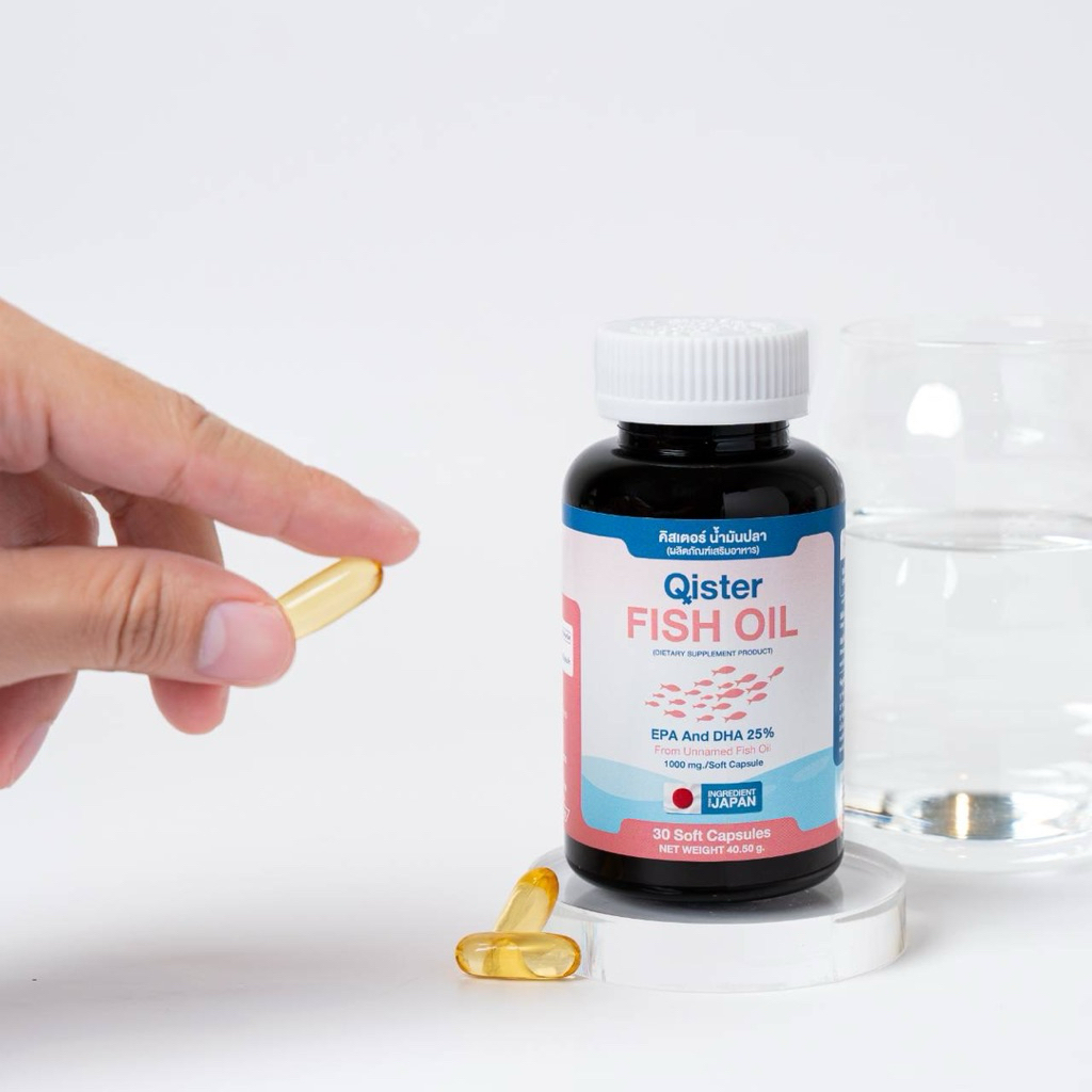 Qister Fish oil จากญี่ปุ่น EPA & DHA 1000MG