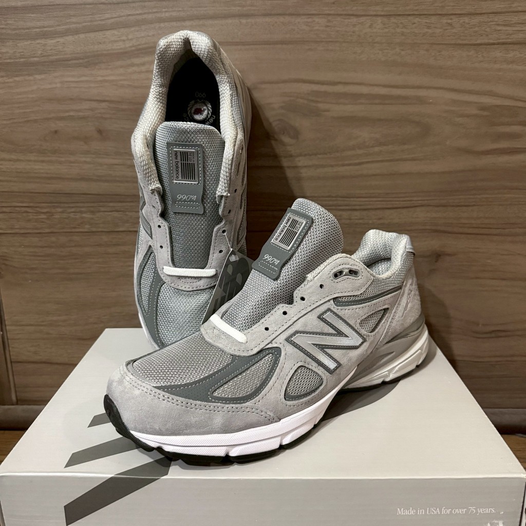 รองเท้า NEW BALANCE 990V4 990GR4 MADE IN USA - GRAY