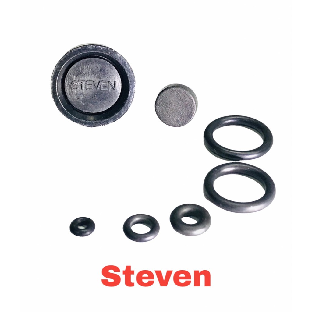 ชุดซ่อมสูบลม Steven ครบชุด ยางเกรดคุณภาพสูง Nitrile Butadiene Rubber Sheet (NBR Rubber Sheet)