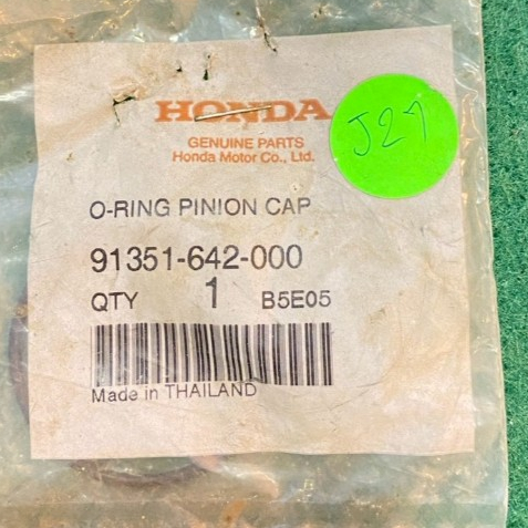 91351-642-000	โอริง	 Click 125i, Click 150, Click 160, Giorno, Lead125, และ PCX