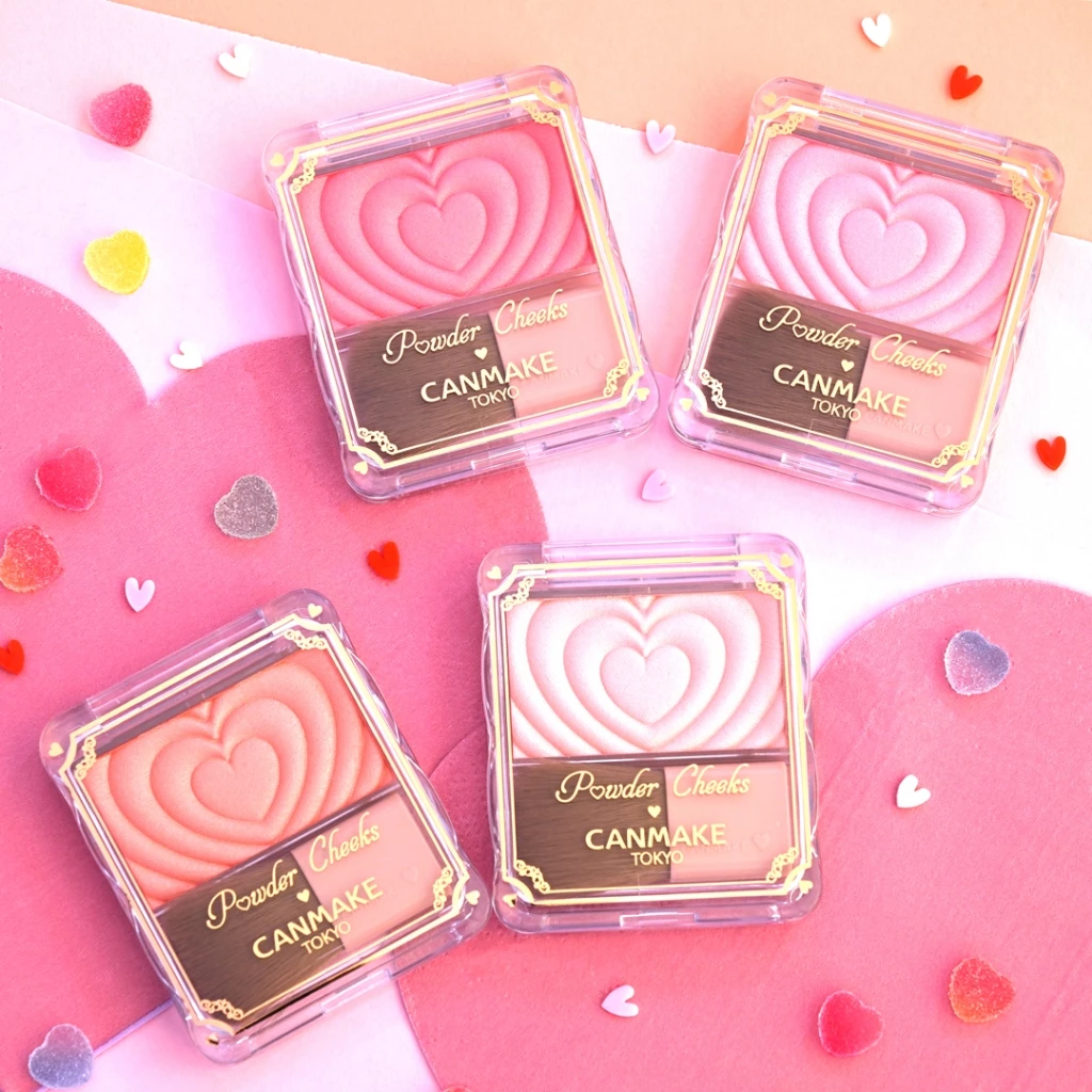 CANMAKE Powder Cheeks บลัชออนเนื้อฝุ่น ลายหัวใจ thumbnail 3