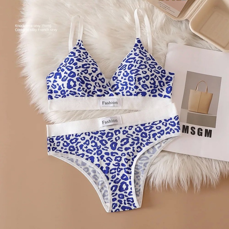 ชุดชั้นใน ชุดสองชิ้น คอวี ลายเสือดาวสุดเซ็กซี่ เนื้อผ้าระบายอากาศได้ดี สวมใส่สบาย มีหลายสีให้เลือก   ส่งไวจากไทย - รูปที่ 7