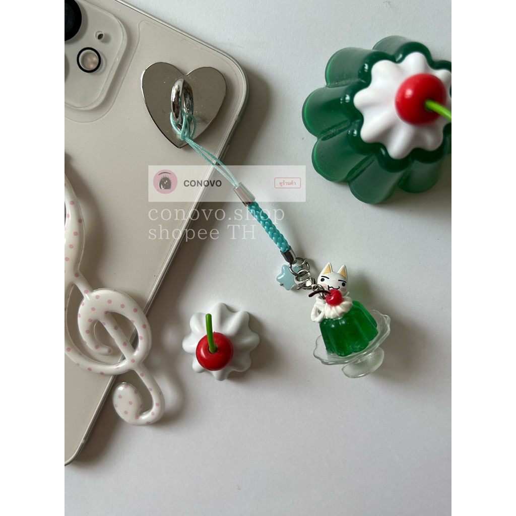 Toro inoue - mini soda pudding 🍒 handmade keychain