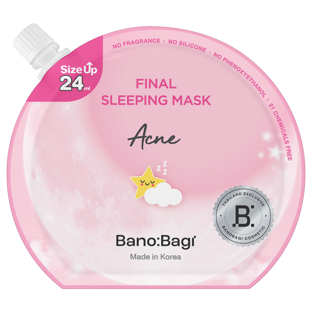 BANOBAGI - Final Sleeping Mask Acne (23.5 g.) สลีปปิ้งมาส์ก รูปที่ 5