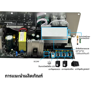 แท้ D2000 แอมป์จิ๋ว บลูทูธ 5.1 DC24V รองรับ AUX/USB/TF HIFI BT TWS มีคาราโอเกะในตัว กำลังขับ400W D2000 แอมป์จิ๋วบูทูส