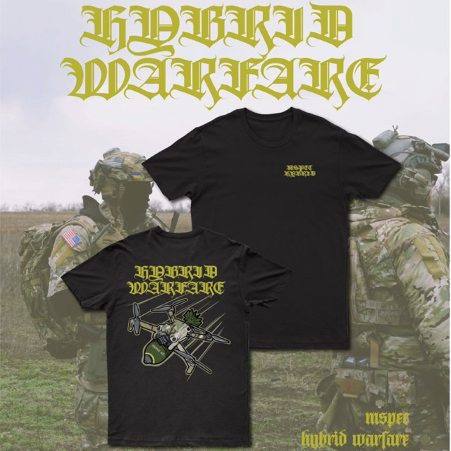 ลายใหม่มาแรง MSPEC GEAR T-Shir ลายHybrid Warfare เสื้อยืดพิมพ์ระบบDTG ทันสมัยไม่ร้อนไม่