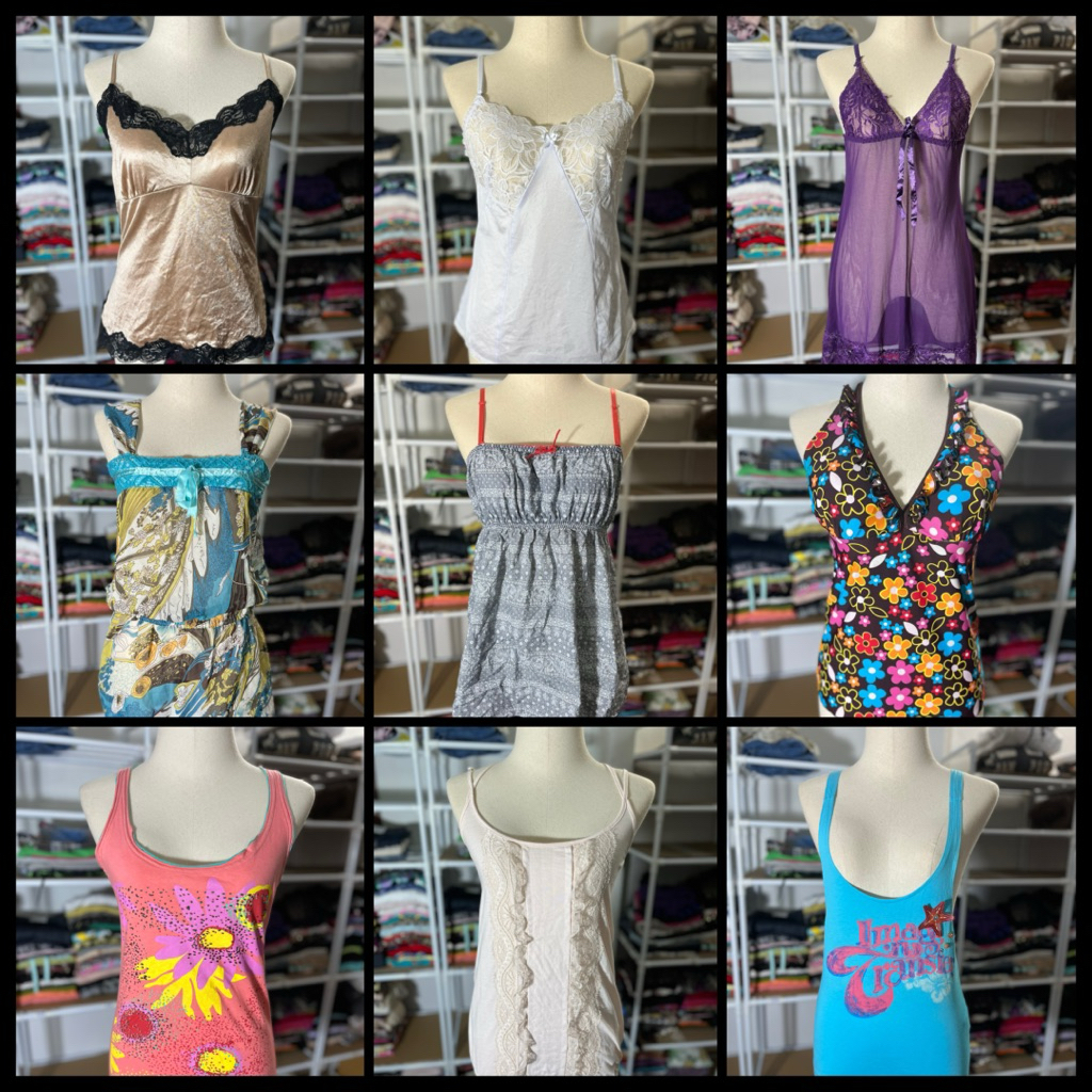 รวมเสื้อผ้ามือสอง Vintage Y2k 14 ✨🌟มีมากกว่าในพรีวิวงับ เลื่อนดูให้ครบน้า💋🥰