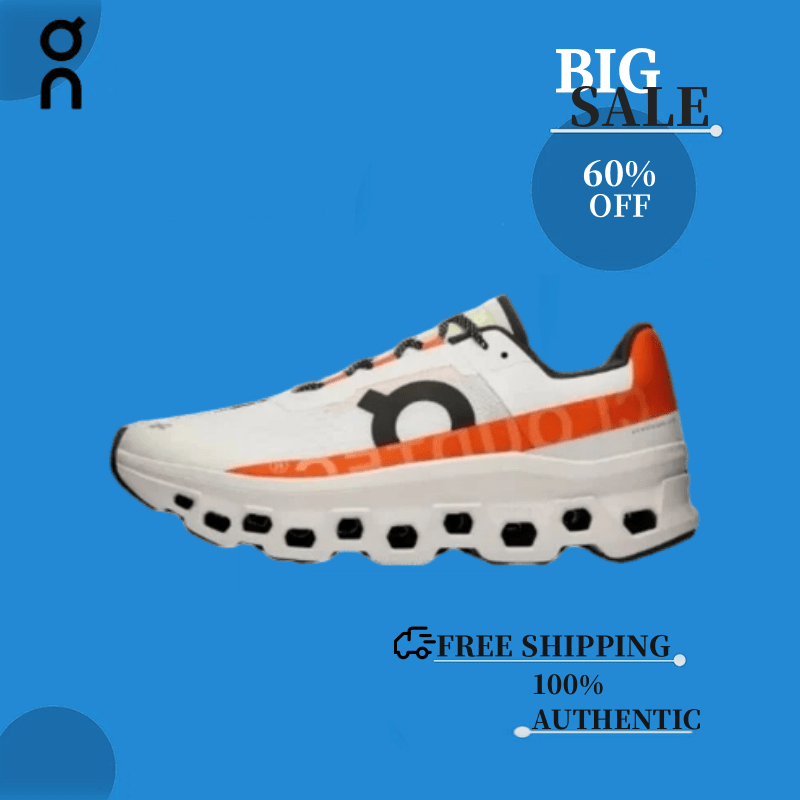 On Cloudmonster Low sneakers เพิ่มความสูง 61.98086/61.98652