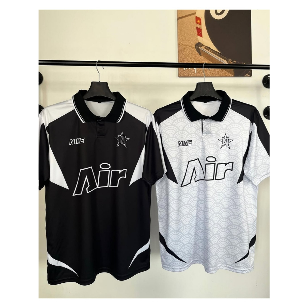 (Air)เสื้อคอปก โปโล Unisex ผ้าเบา ใส่สบาย สีไม่ตก – ผู้ชาย