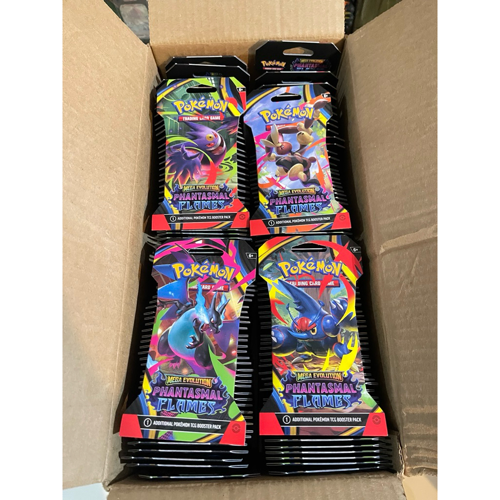 sleeved pack Phantasmal Flames  NEW SEALED Pokemon TCG
